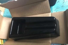 Black Ceramic Cigar Coffin  Ashtray Holds one Cigar     New in Box