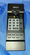 Easy 3 VCR/Cable/TV Remote Gemini - NEW without Package. s118