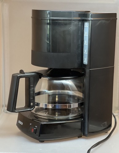 Raro Robert Bosch 10 Tazas Goteo Negro Cafetera Modelo - E-Nr. TKA1718US Alemania - Imagen 2 de 19