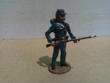 Valiant, American Civil War Inion Infantry, well painted lead 54mm