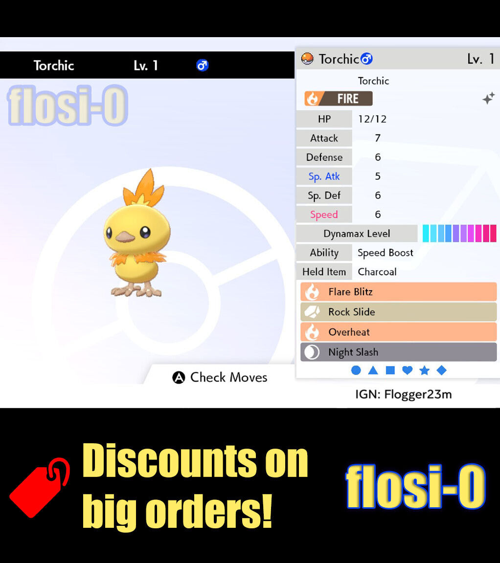 Pokemon 2255 Shiny Torchic Pokedex: Evolution, Moves, Location, Stats