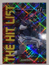 JUAN SOTO 2022 Donurss The Hit List Diamond Parallel #THL-2 Nationals Padres