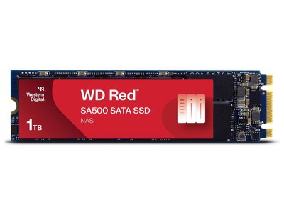 Western Digital WD Red SA500 M.2 2280 1TB SATA III 3D NAND Internal Solid State