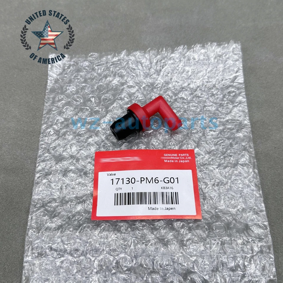 New New PCV Valve 17130-PM6-G01 For Honda Acura Integra B16 B18 B18C Red US NEW Foto 3 de 3