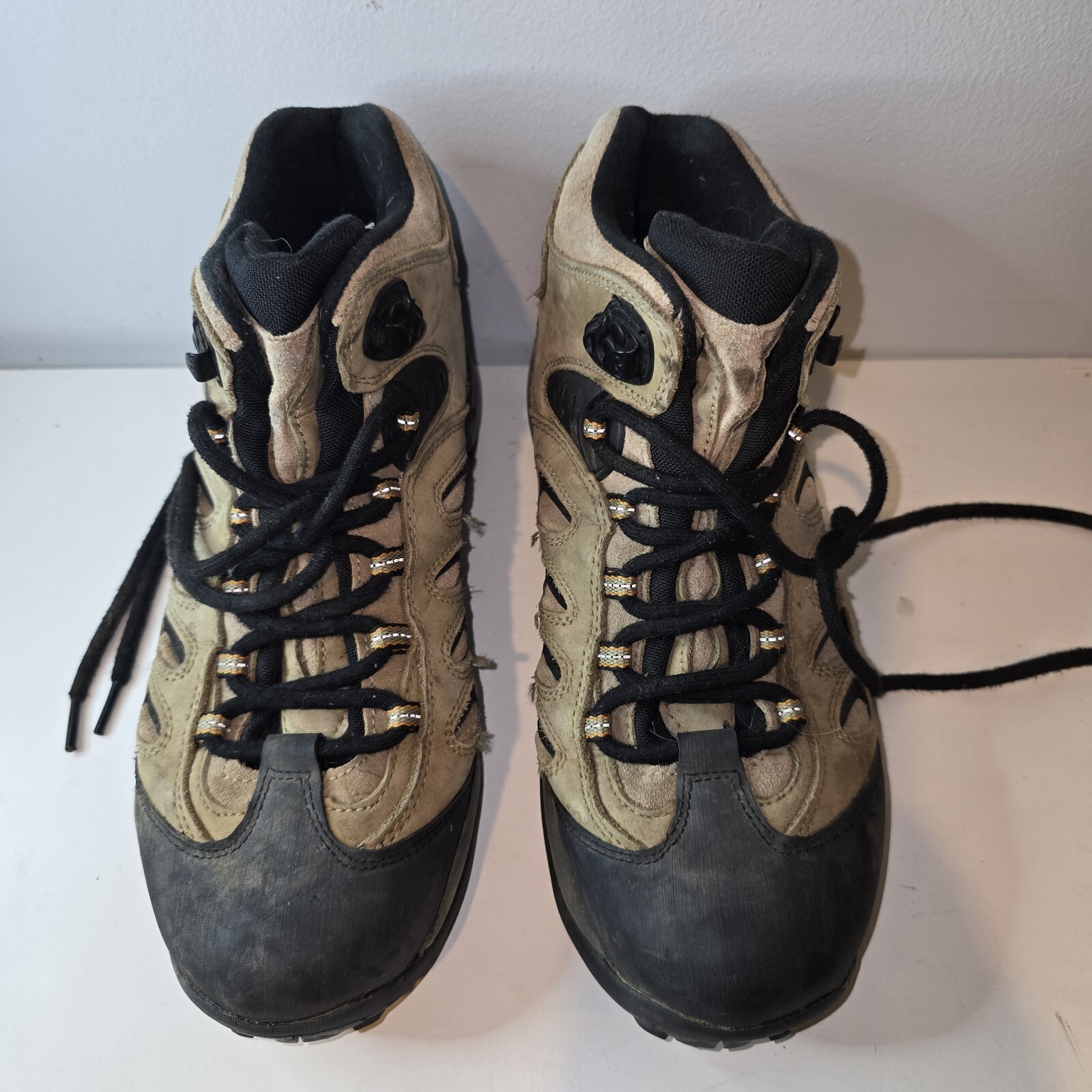 Scarpe da trekking Merrell Reflex Smoke da uomo in pelle impermeabili taglia 9 5