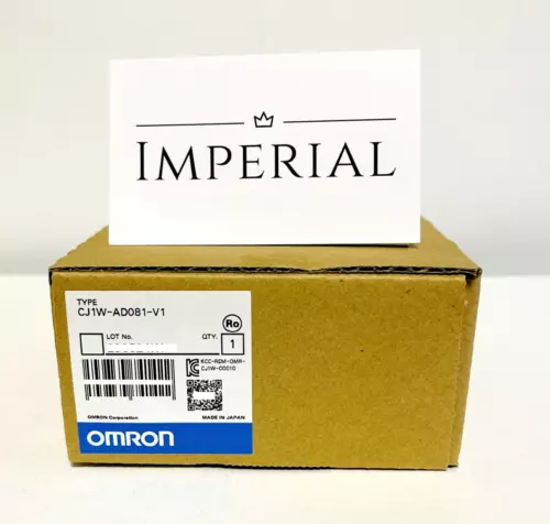 OMRON Analog Input Unit CJ1W-AD081-V1 CJ Series New From Japan