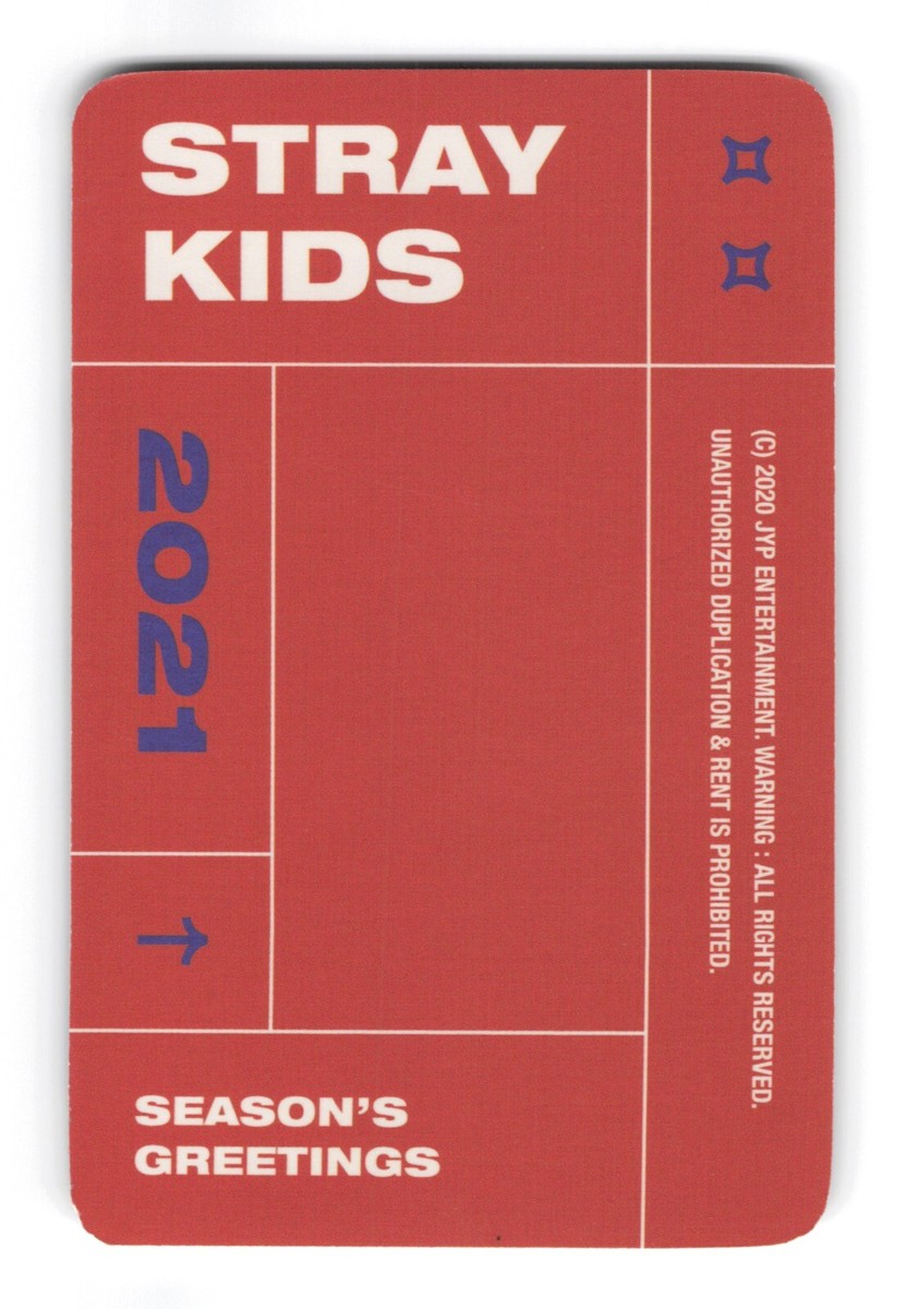 Stray Kids Changbin Photocard | 2021 Season's Greetings | eBay
