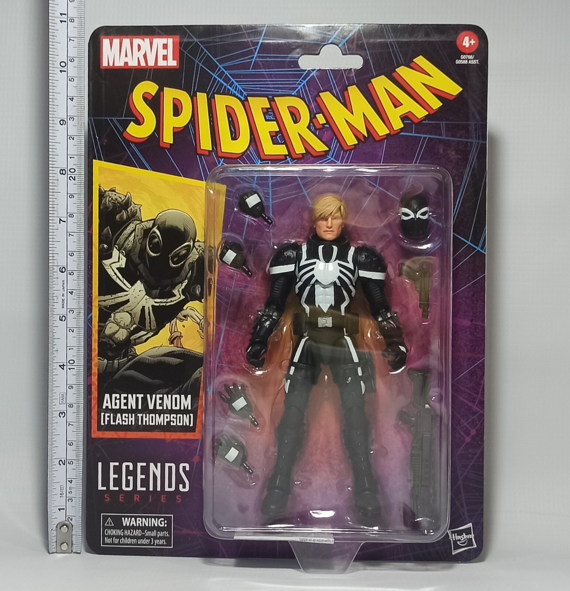 MARVEL LEGENDS 2025 SPIDER-MAN AGENT VENOM FLASH THOMPSON 6