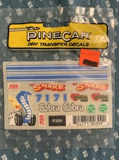 pinecar dry transfer decals