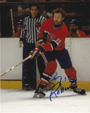 Montreal Canadiens Brendan Larry Robinson Signed Autographed 8x10 Photo COA A2
