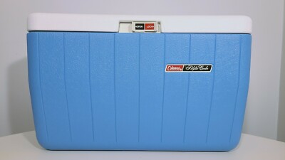 VINTAGE COLEMAN COOLER RETRO BLUE 1979 POLYLITE MODEL 5286 LARGE w