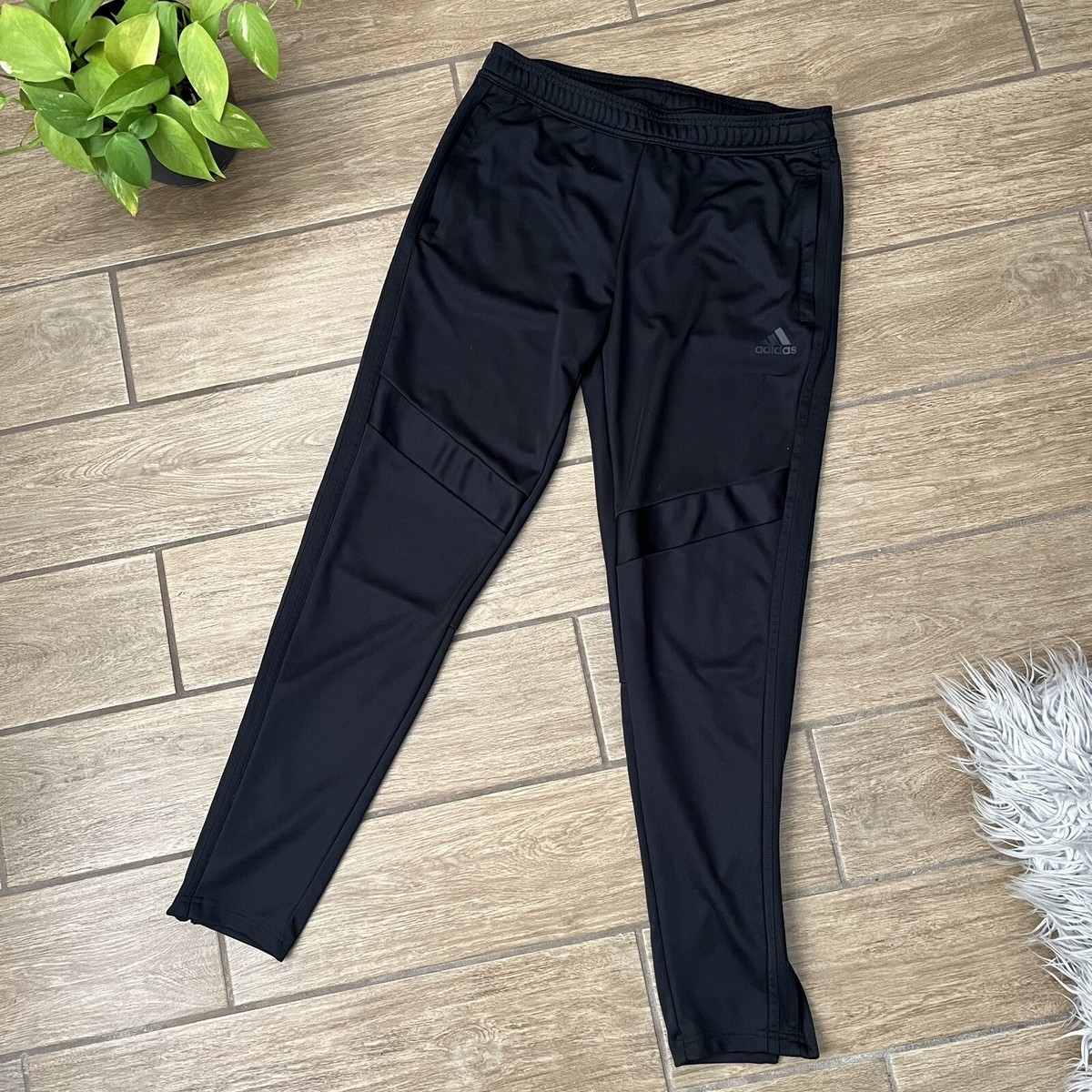 Adidas Climacool Black On Black Track Pants Size Medium