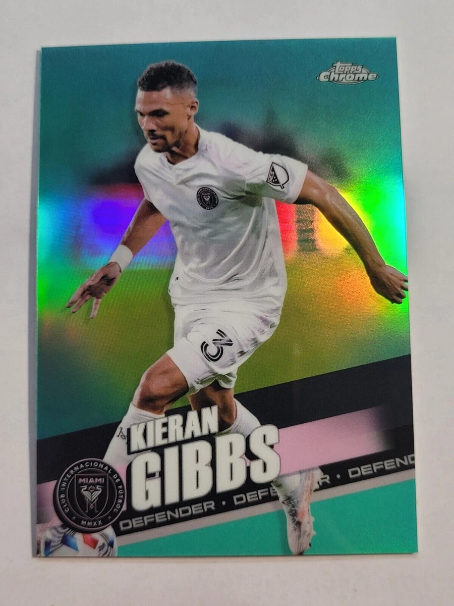 2022 Topps Chrome MLS Aqua /299 #185 Kieran Gibbs - Inter Miami | eBay