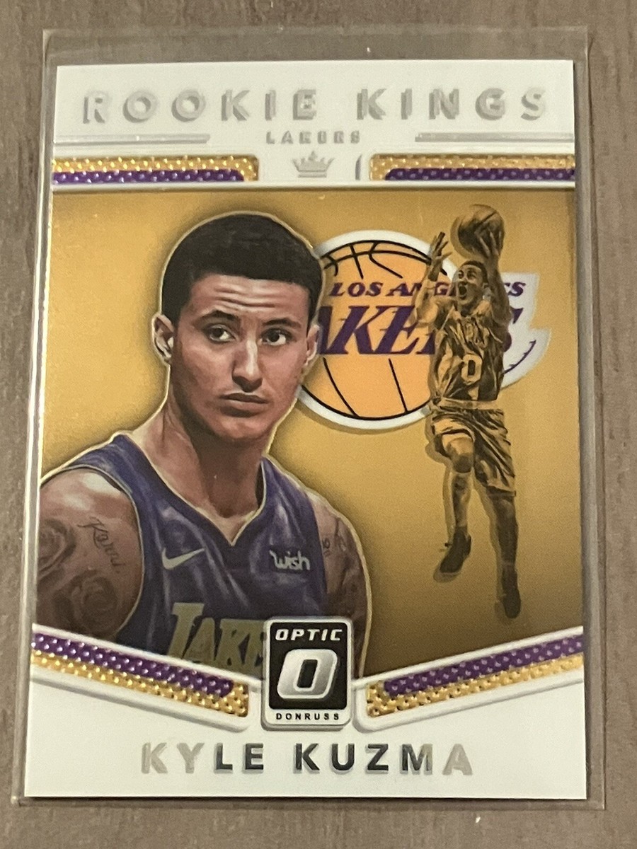 Kyle Kuzma 2017-18 Panini Donruss Optic Rookie Kings Insert Card 