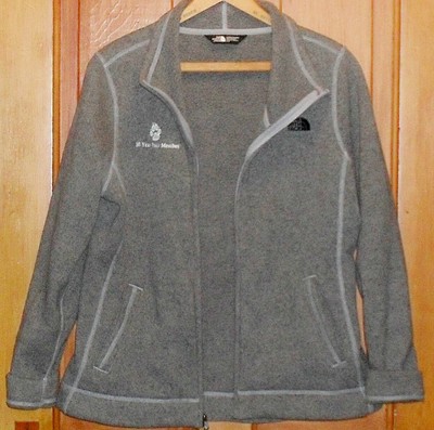 fleece zip-up sweater jacket, size L | eBay