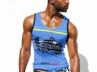 CAMISETA TIRANTES - TANK TOP - GYM - TALLA L (85 cm de pecho)