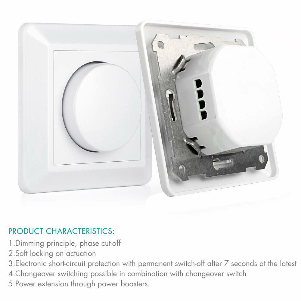 Variateur LED VIPMOON pour stopper le grésillement des ampoules variables - 4