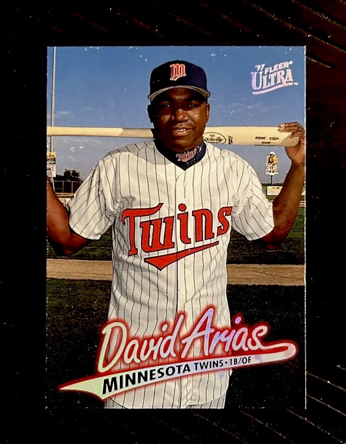 David Ortiz Arias 1997 Fleer Ultra Rookie Card #518 SP RC Boston Red Sox HOF