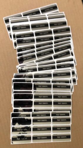 30 New Sheets of 9 True Temper Shaft Band Labels Golf Club AUTHENTIC! - Picture 1 of 1