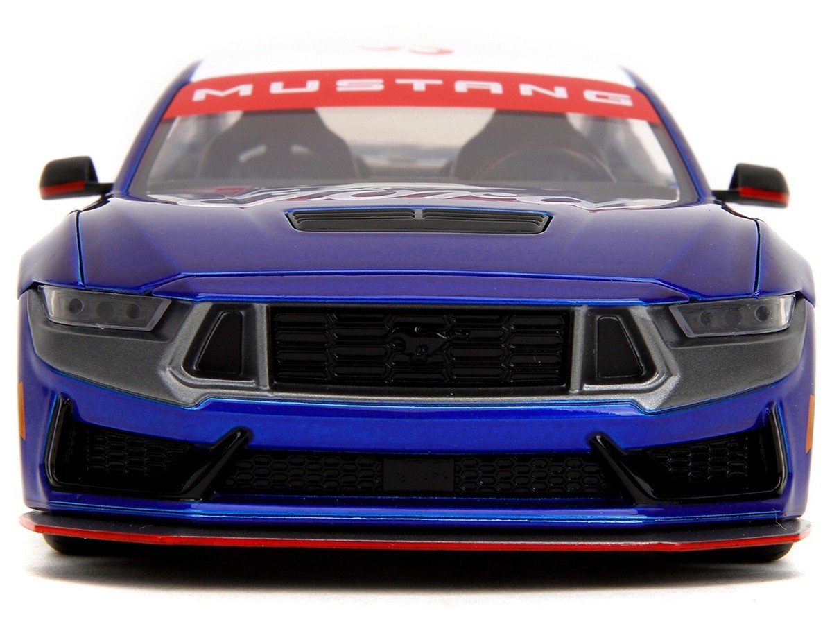 2024 FORD MUSTANG DARK HORSE CANDY BLUE 1/24 DIECAST MODEL