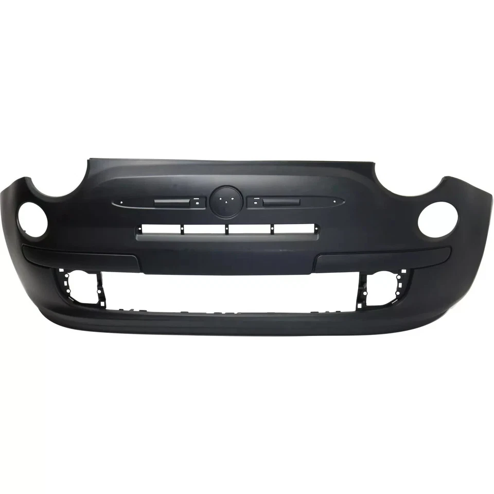 ✅ Front Bumper Cover for 2012-2017 Fiat 500 | Primed w/o Fog Holes FI1000100 - Image 3 of 4