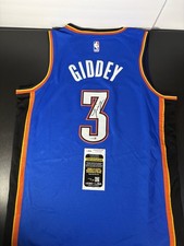 Josh Giddey Autographed OKC Thunder Jersey Signed NBA Invest Jsa Coa Hot