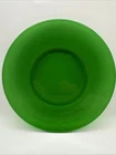Vintage Anchor Hocking Baltic Forest Green Glass Small 8" Plate