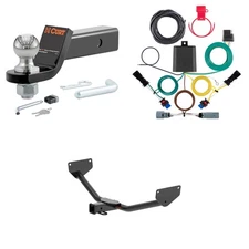 CURT 13585 Trailer Hitch Receiver, Trailer Wiring, Ball Mount, Hitch Lock Kit