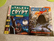 Tales From The Crypt Volume 1 And Creepy Volume 1 Lot Of 2 Horror Comics