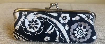 Vera Bradley Makeup Bag With Kiss Lock