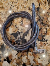 Targus Defconcl Laptop Anti Theft/Security Computer Cable With Combination Lock