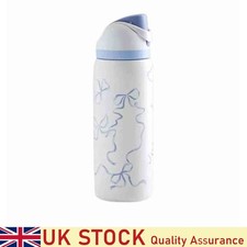 32oz Owala Blue Bow Tie Edition FreeSip Stainless Steel Water Bottle UK