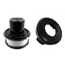 Bump Cap + Spool Fit for Black & Decker ST4000 ST4050 ST4500 Parts 682378-02 New