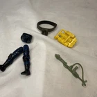 Vintage GI Joe 80’s Blowtorch Tank Gun Accessory 2 pc Hasbro Legs Waist Belt LOT