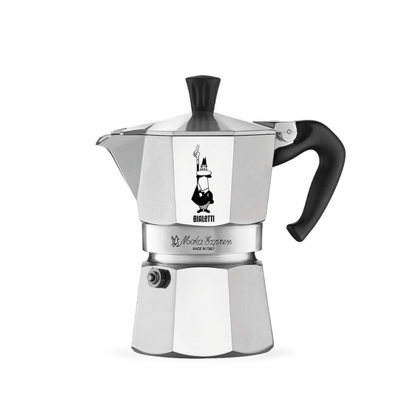 Bialetti Moka Express Espressokocher 9 Tassen Aluminium Nicht Induktion Camping-image
