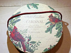 NOBLE EXCELLENCE CARDINAL CHRISTMAS SALAD PLATES 8" NIB SET OF 4 — photo 1