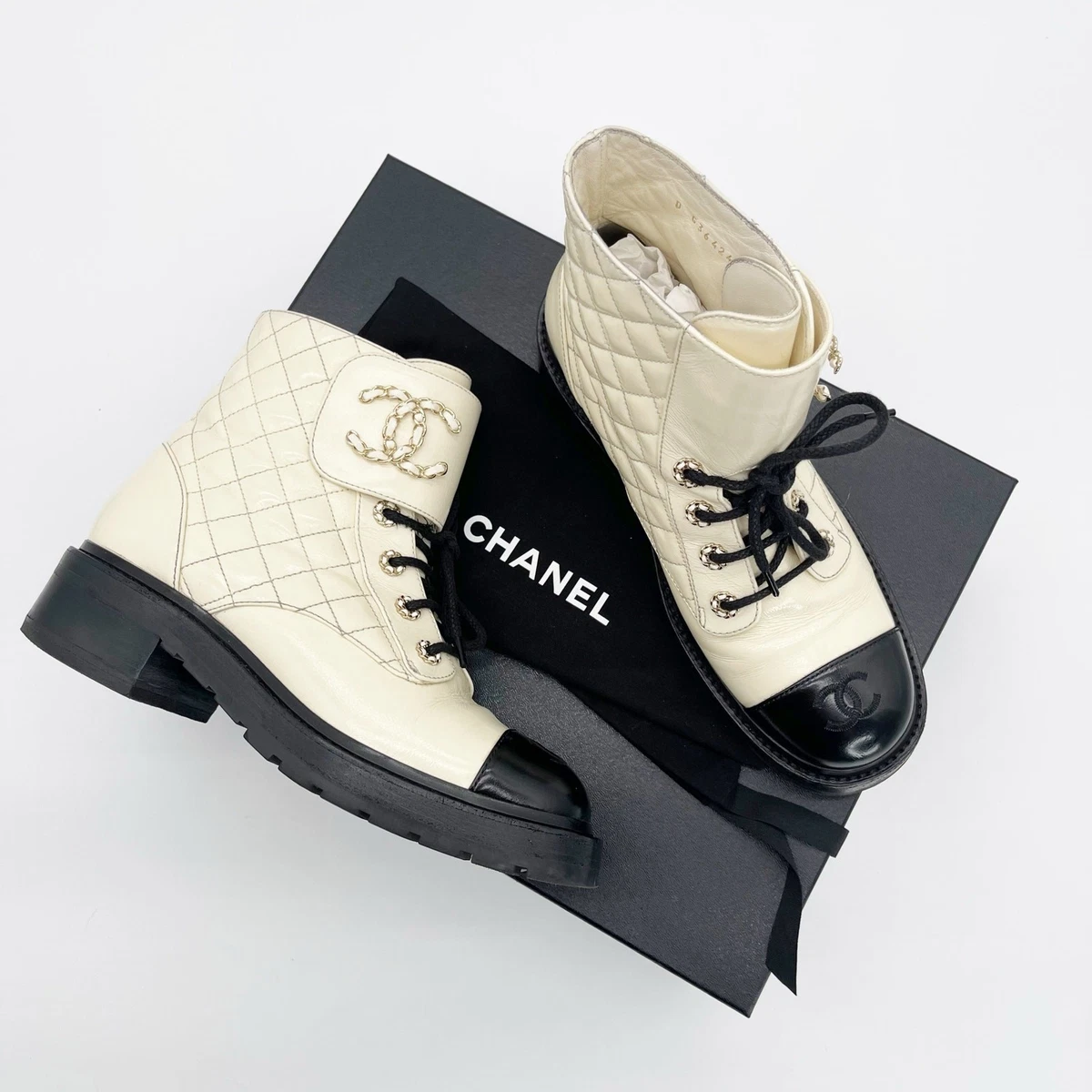 CHANEL Beige Boots for Women for sale | eBay