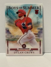 Panini 2025 Boys of Summer Dylan Crews Red # /175 Rookie Washington