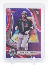 JORDAN LAWLAR 2024 BOWMAN'S BEST PURPLE MOJO ROOKIE /250 #4 DIAMONDBACKS Q4105