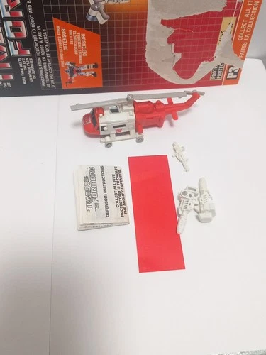 Blades Defensor 100% Complete 1986 G1 Transformers Hasbro Action Figure