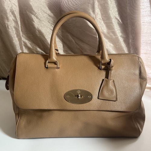 Mulberry Del Rey Leather Satchel Top Handle Bag