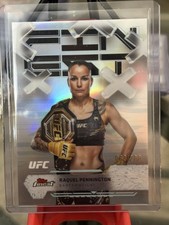 2025 Topps Finest UFC - Common Raquel Pennington #77 Blue Refractor /200
