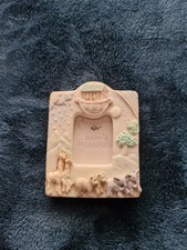 Vintage Photo frame,Russ, Children's, Nursery Noah's ark mini photo frame,