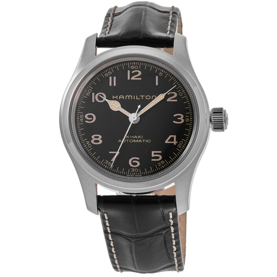 Nuevo reloj para hombre Hamilton Khaki Field Murph automático esfera negra H70605731