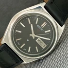SEIKO EXPO 70 AUTOMATIC JAPAN MENS VINTAGE 7019A BLACK COLOR DIAL WATCH a2465-U