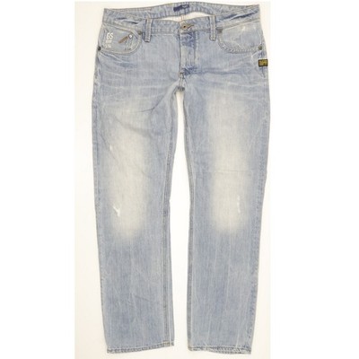 G-Star Herren Jeans blau Straight Regular W34 L30 (109626)