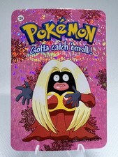 Jynx #124 - Vintage Vending Machine Prism Sticker 2000 - Pokemon Card