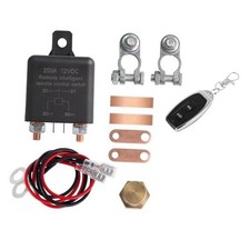 12V Remote Battery Disconnect Switch Wireless Kill Switch for Car Truck RV