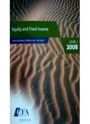 equity and fixed income,CFA Institute