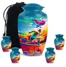 Sport Cremation Urn 10Inch  3Inch for Ashes Elegant Memorial Gift for Adults